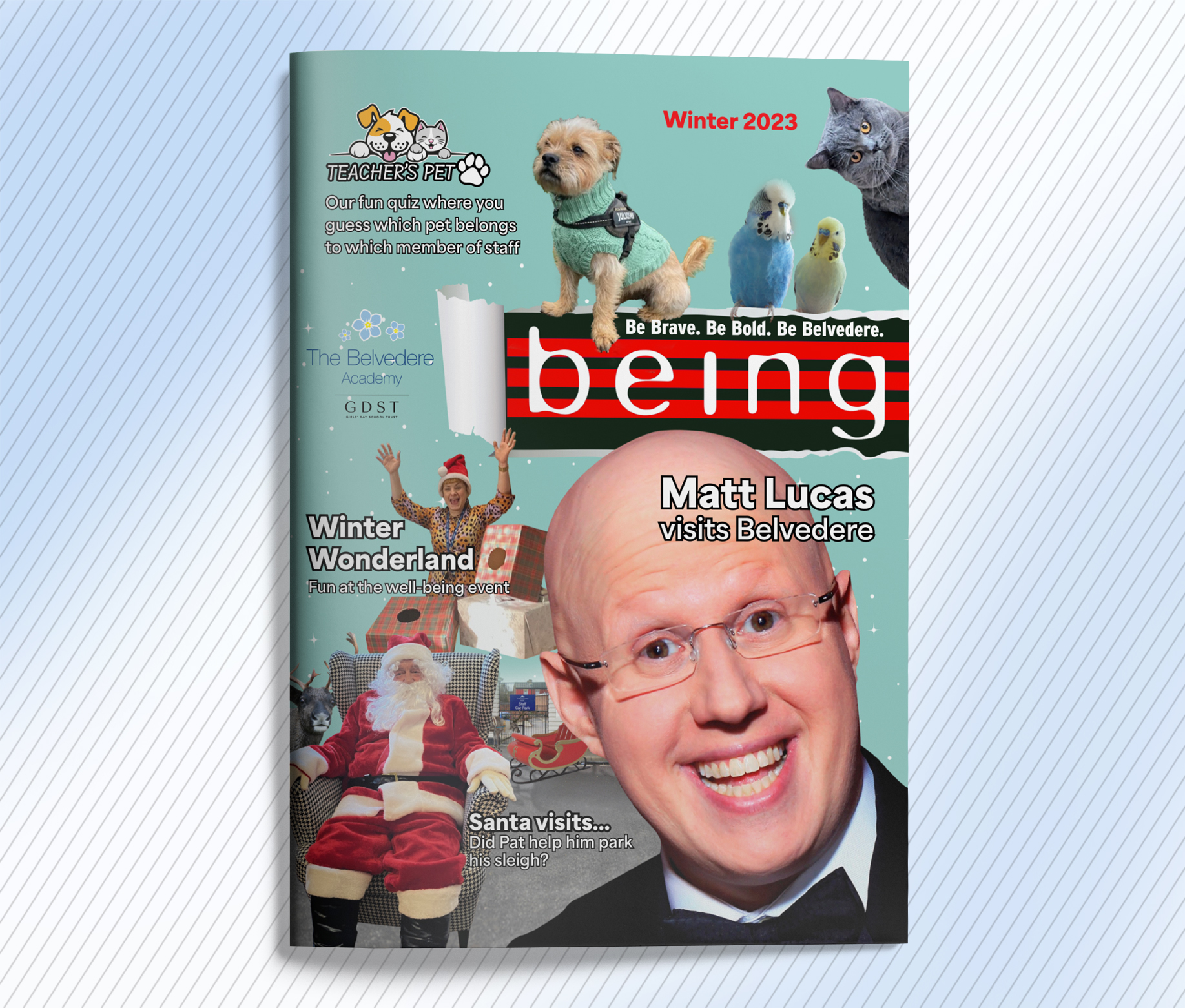 Belvedere Academy ezine magazine cover Being Spring 2024